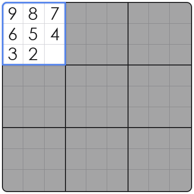 very very easy sudoku